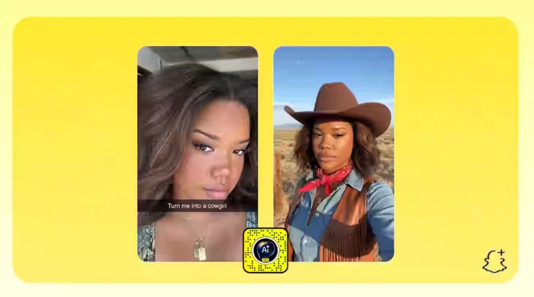 Snapchat запустила інструмент для генерації зображень за промптами